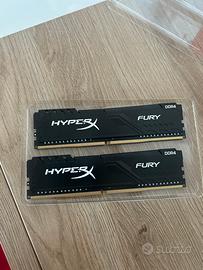 RAM DDR4 fury hyperx 16GB