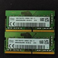 32Gb (2x16Gb) SK Hynix DDR4 Sodimm 3200Mhz