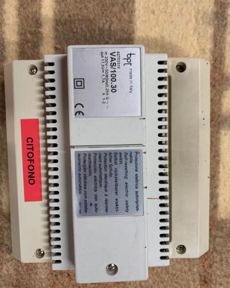 BPT VAS/100.30 Alimentatore Supplementare 17,5V DC