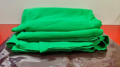 Panno verde per video editing