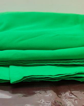 Panno verde per video editing