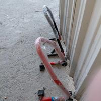 cavaletti anteriore e posteriore alza moto