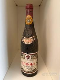 Vino Barolo Luigi Calissano DOC 1965