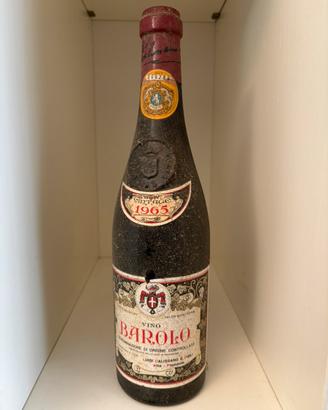 Vino Barolo Luigi Calissano DOC 1965