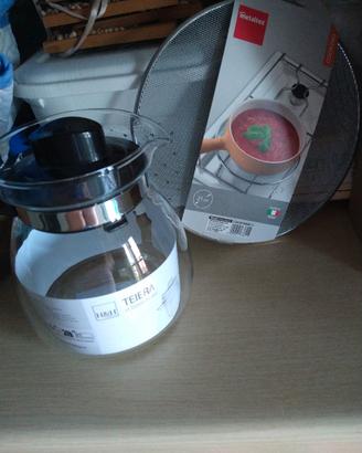 teiera/tazze/spargifiamme 