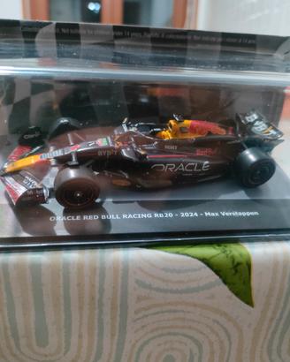 Modellino F1 Red Bull Max Verstappen 2024