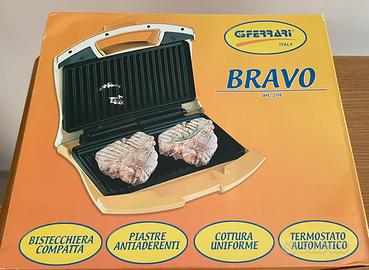 Tostiera e mini bistecchiera G3 Ferrari - Bravo