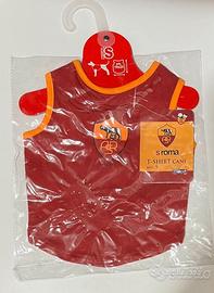 Maglietta cane AS Roma Calcio