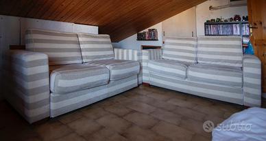 Coppia divano 2 posti anche singolarmente