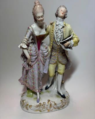 Porcellana Meissen - Coppia galante
