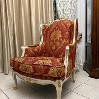 poltrona stile barocco