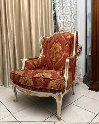 poltrona stile barocco