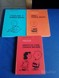 3 libri Peantus di Charles M.Schulz 