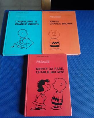 3 libri Peantus di Charles M.Schulz 