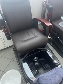 vendersi poltrona per pedicure da centro estetico