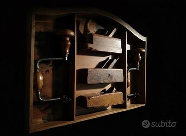 Pannello Arredamento 3D Antichi Mestieri:Falegname