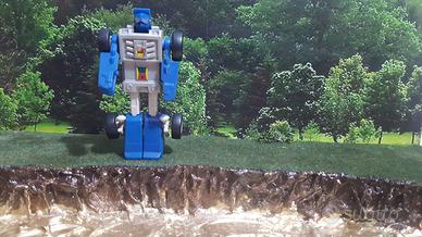 Diorama Transformers Golden Lagoon Lago Dorato