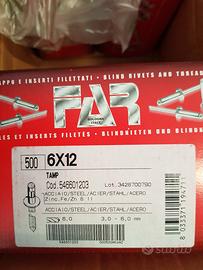 rivetti a strappo 6 X 12