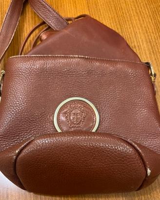 Gianni Versace – Borsa a secchiello in pelle