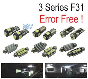 KIT 13 LAMPADE LED INTERNE BMW SERIE 3 F31 WAGON T