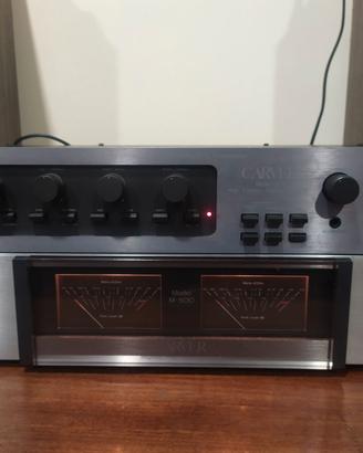 CARVER PRE AMPLIFICATORE E FINALE DI POTENZA 200 W