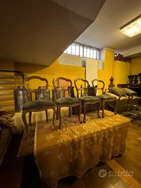 Sedie luigi filippo 3 gobbe