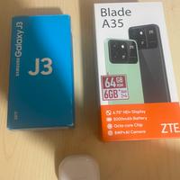 Zte blade a35 e Samsung j3 2017+airpods Samsung