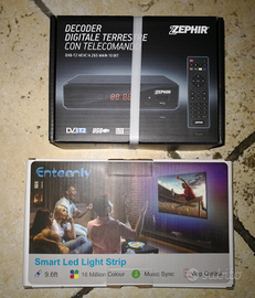 Decoder + Striscia luminosa Retroilluminazione RGB
