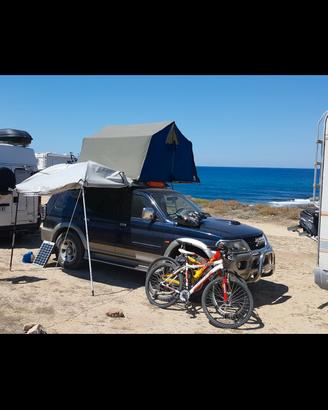 tenda Air camping accessoriata
