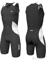 Tuta triathlon uomo nuovo con etichetta