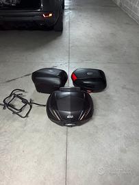 Set bauletto borse givi