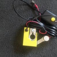 stacca batterie elettronico auto barche 