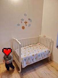 Lettino con sponde bambino