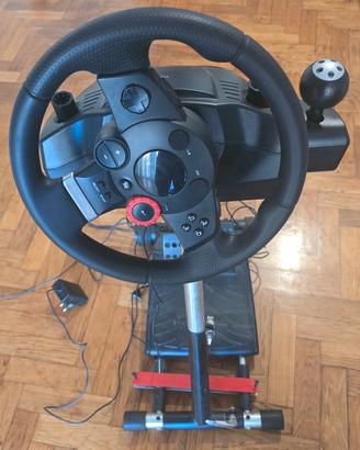 Logitech Driving Force GT + wheel stand pro