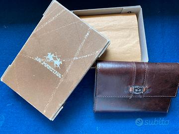 Portafoglio in vera pelle