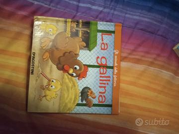 Libro: gli animali della fattoria LA GALLINA