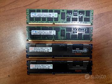 RAM per server DDR3 1333 10600 da 8GB 4 pezzi