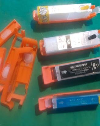 Set Cartucce ricaricabili (4 pezzi)