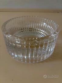 Posacenere cristallo molto pesante