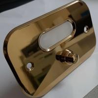 CAMPANELLI FUORIPORTA IN OTTONE LUCIDO TRATTATO PV