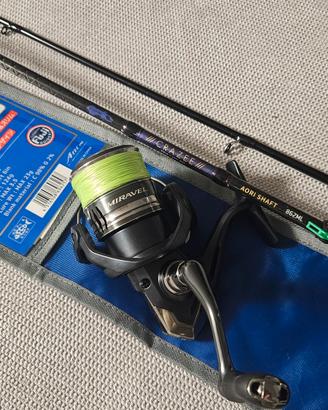 combo eging top crazee aori + shimano miravel