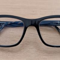 montatura occhiali da vista da uomo neri