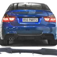 DIFFUSORE BMW E90 E91 LOOK M NERO LUCIDO
