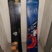 Due tavole snowboard
