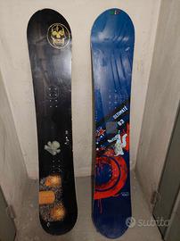 Due tavole snowboard