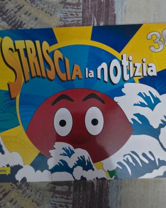 Folder filatelico 30 anni Striscia la notizia