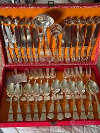 Set posate argento 800 – 51 pezzi in valigetta