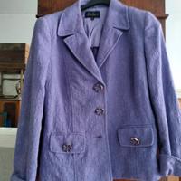 giacca vintage viola 