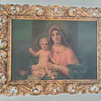 Quadro Madonna con bambino