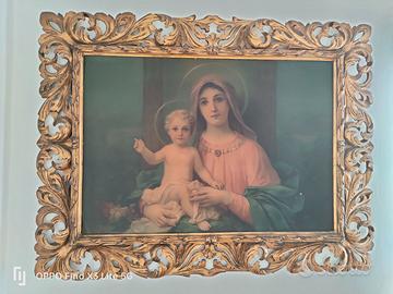 Quadro Madonna con bambino